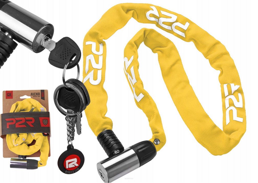 Zapięcie łańcuch P2R AVENIR 4x1100mm yellow