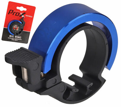 Dzwonek rowerowy PROX BIG RING L02 alu niebieski