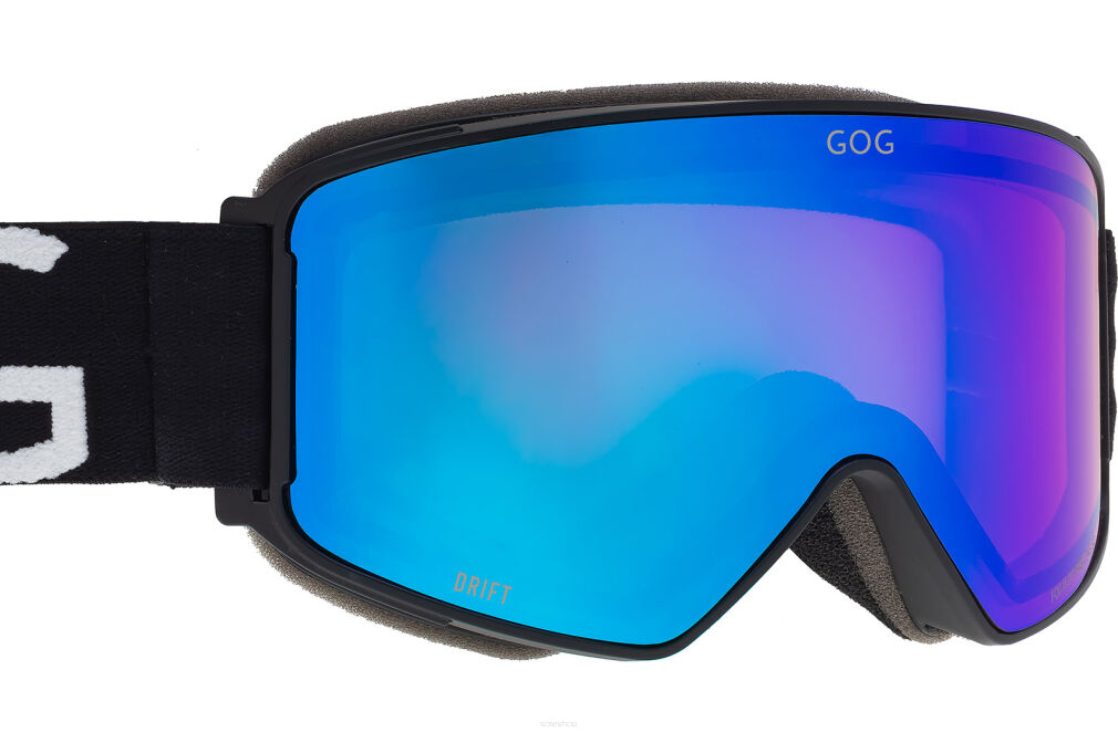 Gogle narciarskie GOG DRIFT H784-1 matt black S2