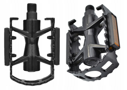 MOCNE PEDAŁY ROWEROWE PLATFORMOWE ALUMINIOWE MTB NEXELO L144173NEX