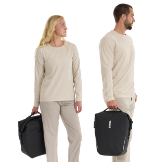 Sakwa rowerowa Thule wodoodporna Shield black 22L - 4