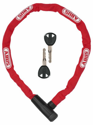 Zapięcie rowerowe Łańcuch ABUS 5805K/75 Steel O Chain RED