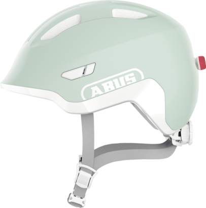 Kask rowerowy dziecięcy ABUS Smiley 3.0 Ace led pure mint M (50-55cm)