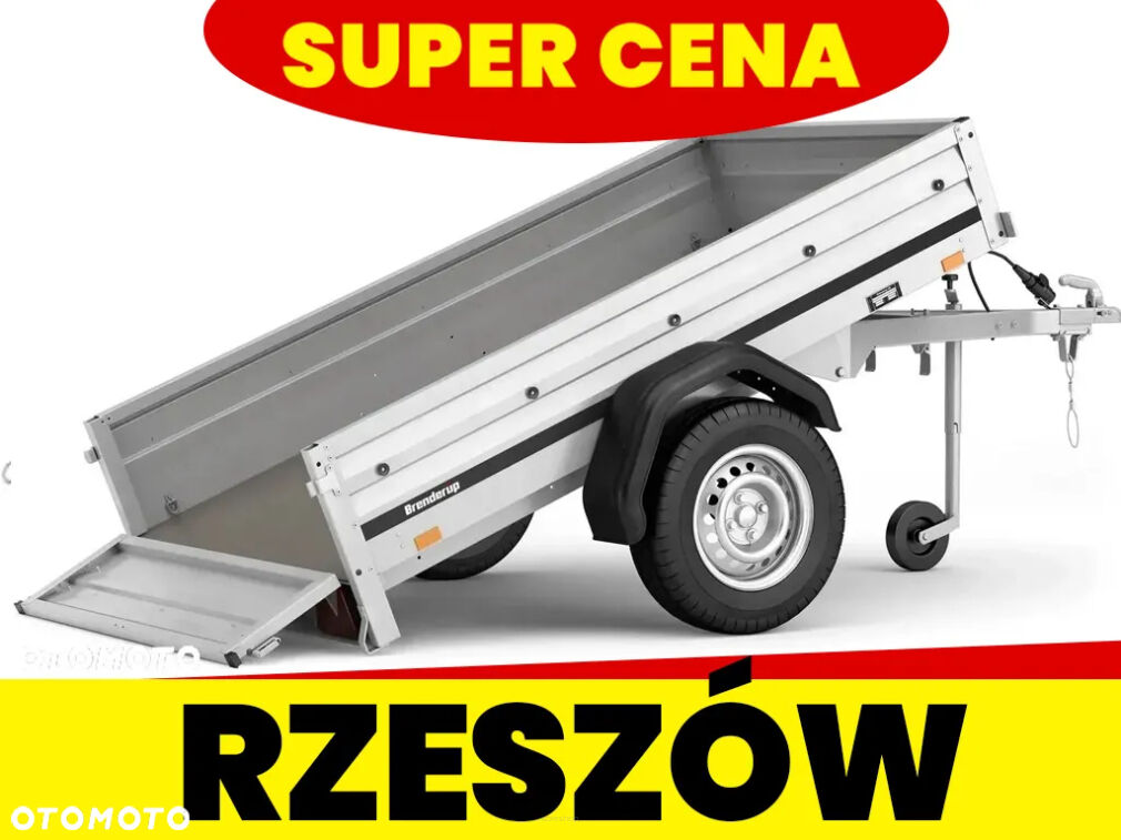 NOWA Przyczepa BRENDERUP 1205 SUB750 1 oś przechył