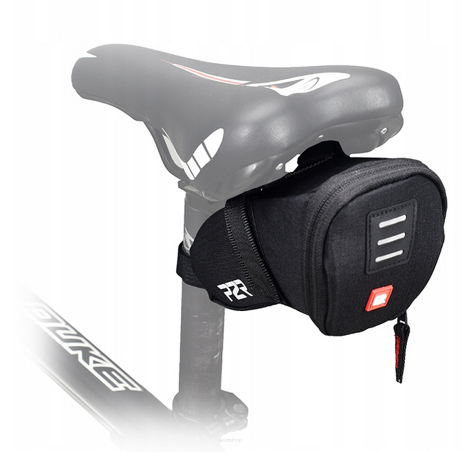 Torba sakwa podsiodłowa P2R BENDER S czarna 0,45 l