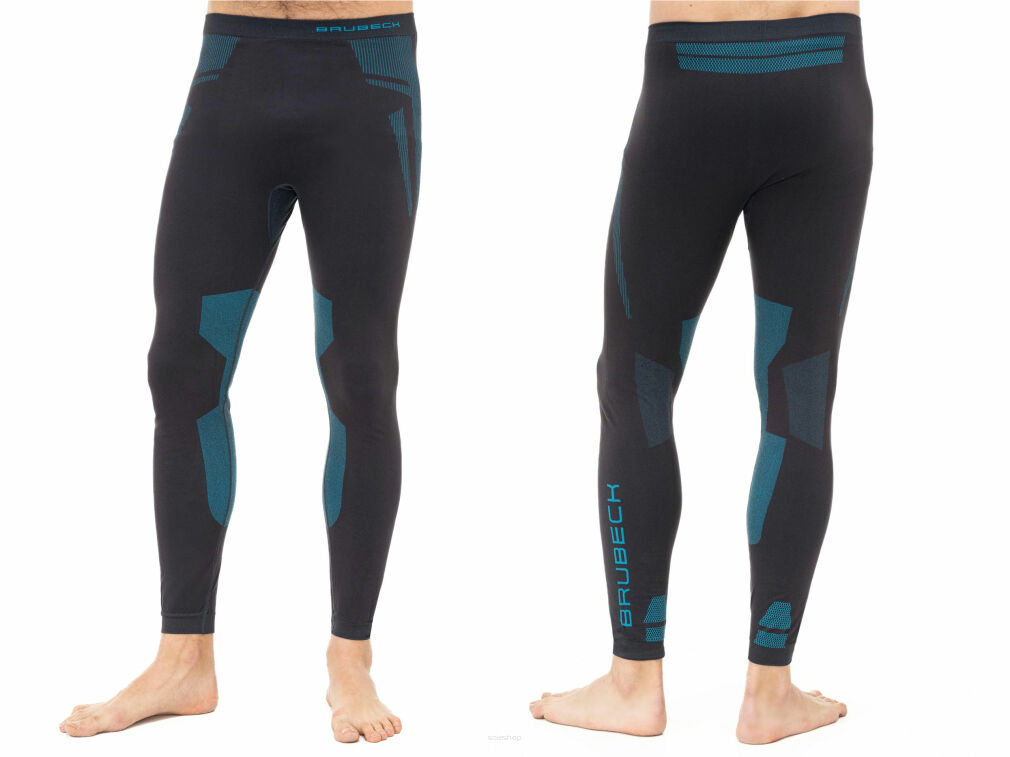 Spodnie męskie Brubeck Thermo Dry graf/nieb XXL