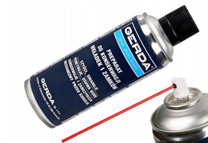 Preparat GERDA do konserwacji wkładek/zamków 100ml