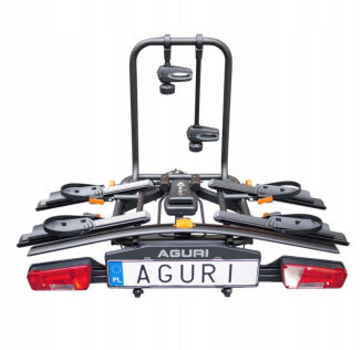 Bagażnik platforma na hak AGURI ACTIVE E-bike 2 plus black (2 rowery) - 2