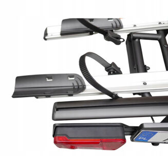 Bagażnik platforma na hak AGURI ACTIVE E-bike 2 plus black (2 rowery) - 3