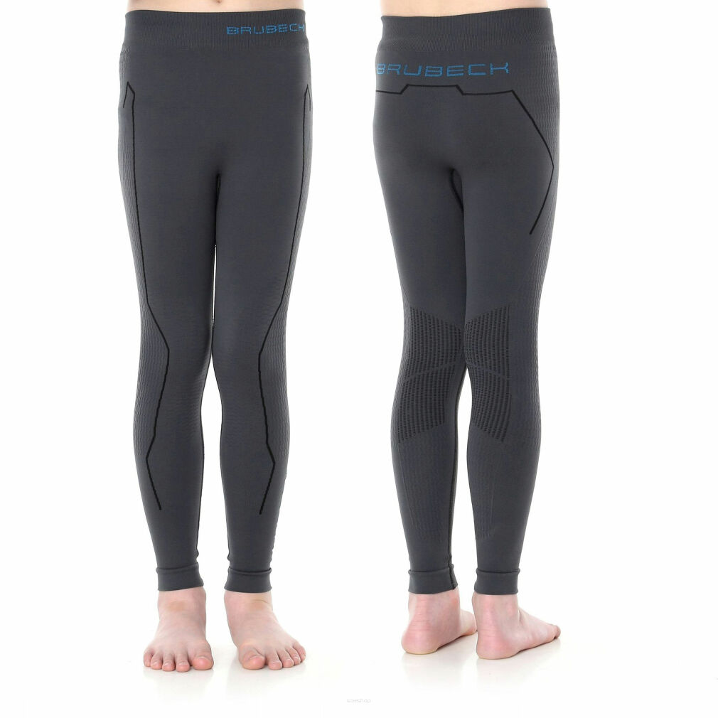 Spodnie chłopięce BRUBECK THERMO grafit 152/158