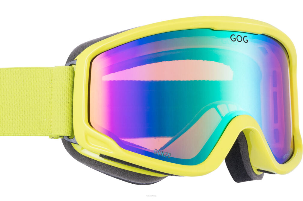 Gogle narciarskie GOG GONZO H783-3 neon yellow S2