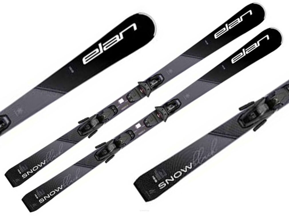Narty zjazdowe ELAN SKIS SHI BLACK SX + EL 9.0 GW 146cm