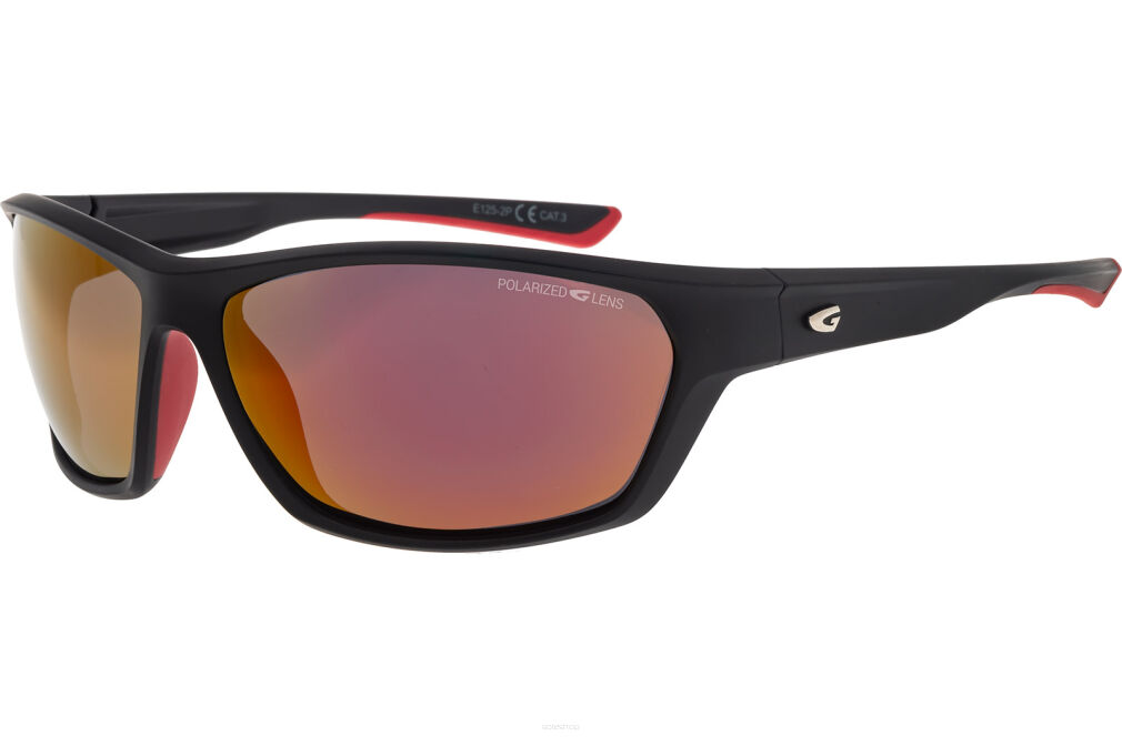 Okulary przeciwsłoneczne GOG CHINOOK black/red S3