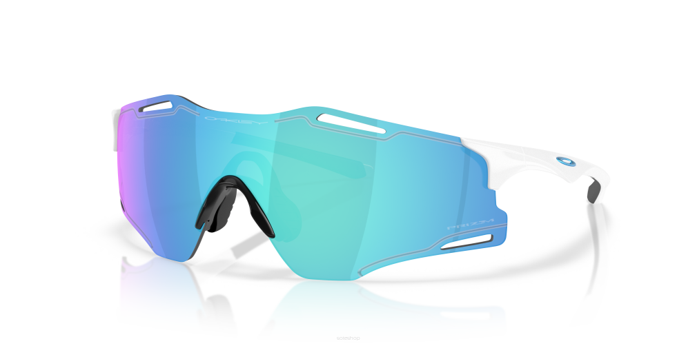 Okulary sportowe OAKLEY CYBR Zero polished white/prizm sapp S3