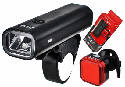 Lampki zestaw PROX AERO III + APLUS USB 400+40lm