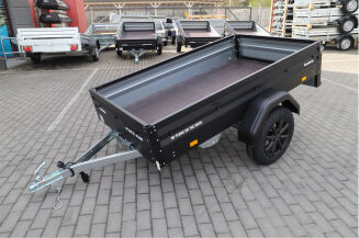 Przyczepa Brenderup 1205S uchył Limited Edition czarna - 3