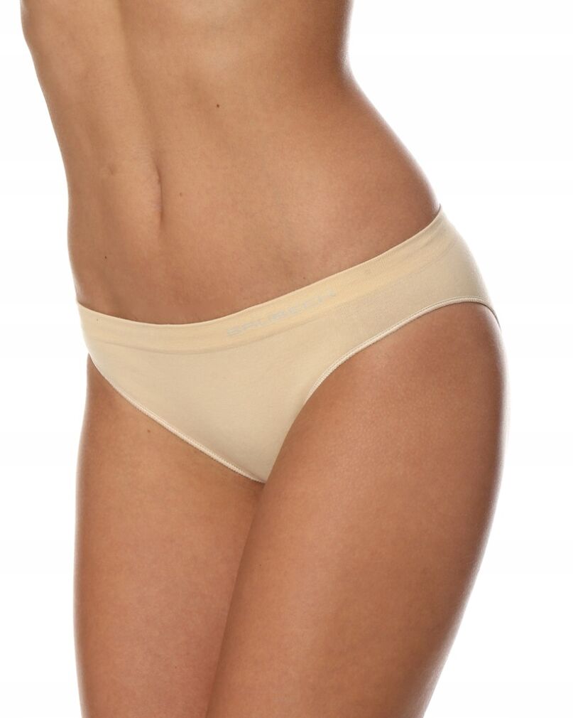 Majtki damskie bikini BRUBECK beżowe XL