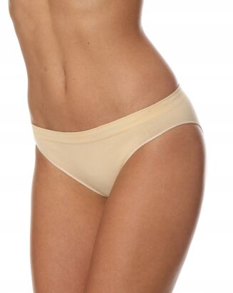Majtki damskie bikini BRUBECK beżowe XL