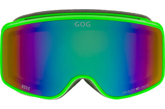 Gogle narciarskie GOG ROXIE H970-4 neon green S2 - 2