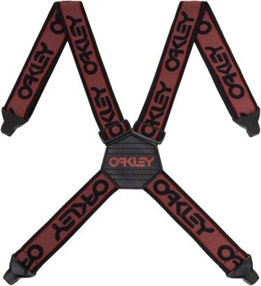Szelki do spodni narciarskich OAKLEY FACTORY SUSPENDERS czerwony