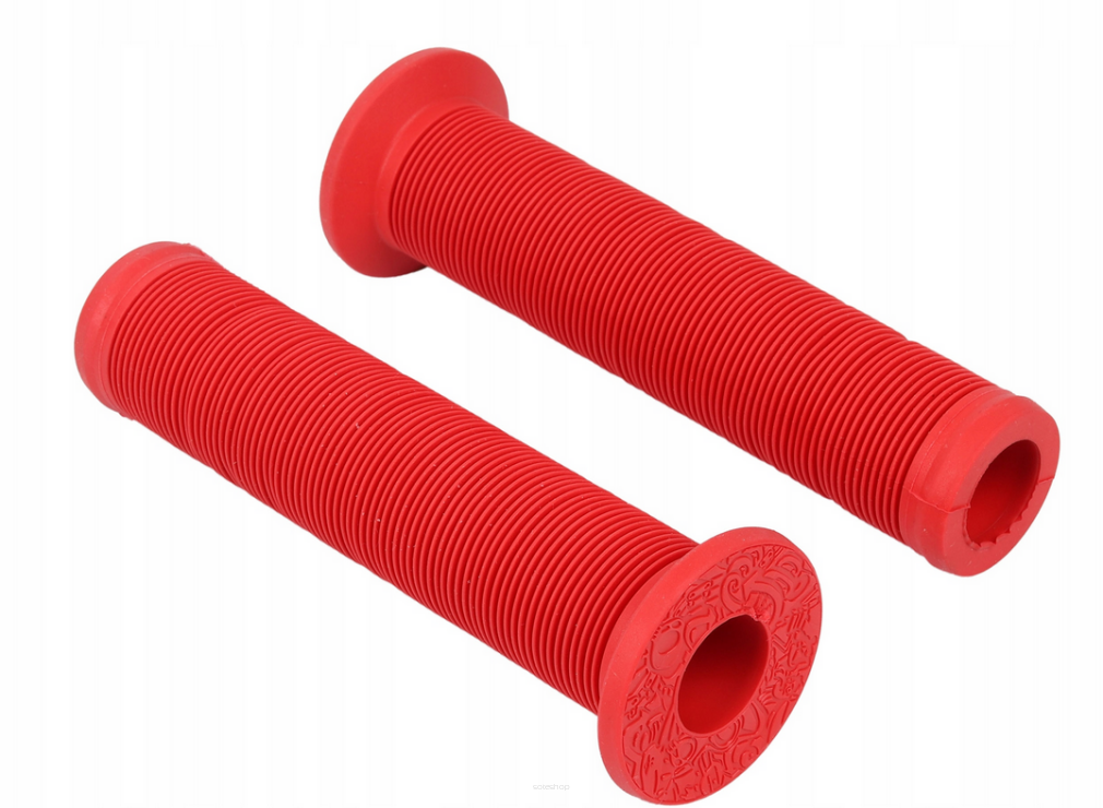 CHWYTY KIEROWNICY GUMOWE HERRMANS BMX 140mm RED