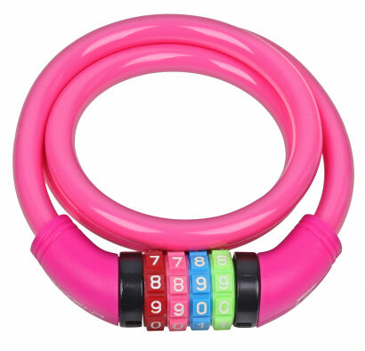 Zapięcie na szyfr Extend NUMERIC 4 12x1000mm pink