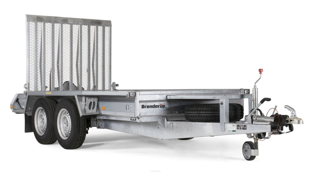 BRENDERUP Przyczepa  pod minikoparkę z najazdem MT2610STB2600