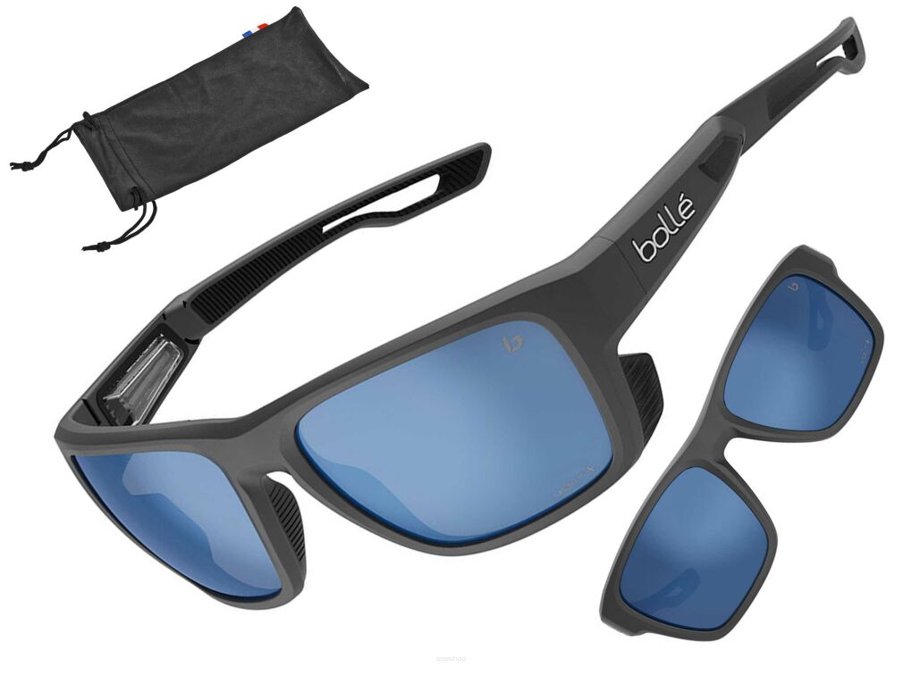 Okulary przeciwsłoneczne BOLLE AIRDRIFT black matte Volt+ S3