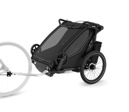 Przyczepka rowerowa THULE Chariot Sport 2 double BLACK