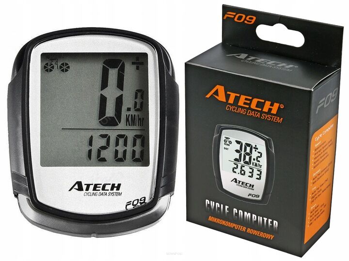 Licznik przewodowy ATECH TU09 (9 funkcji)