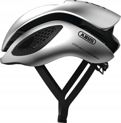 Kask rowerowy ABUS GAMECHANGER gleam silver M (52-58cm)