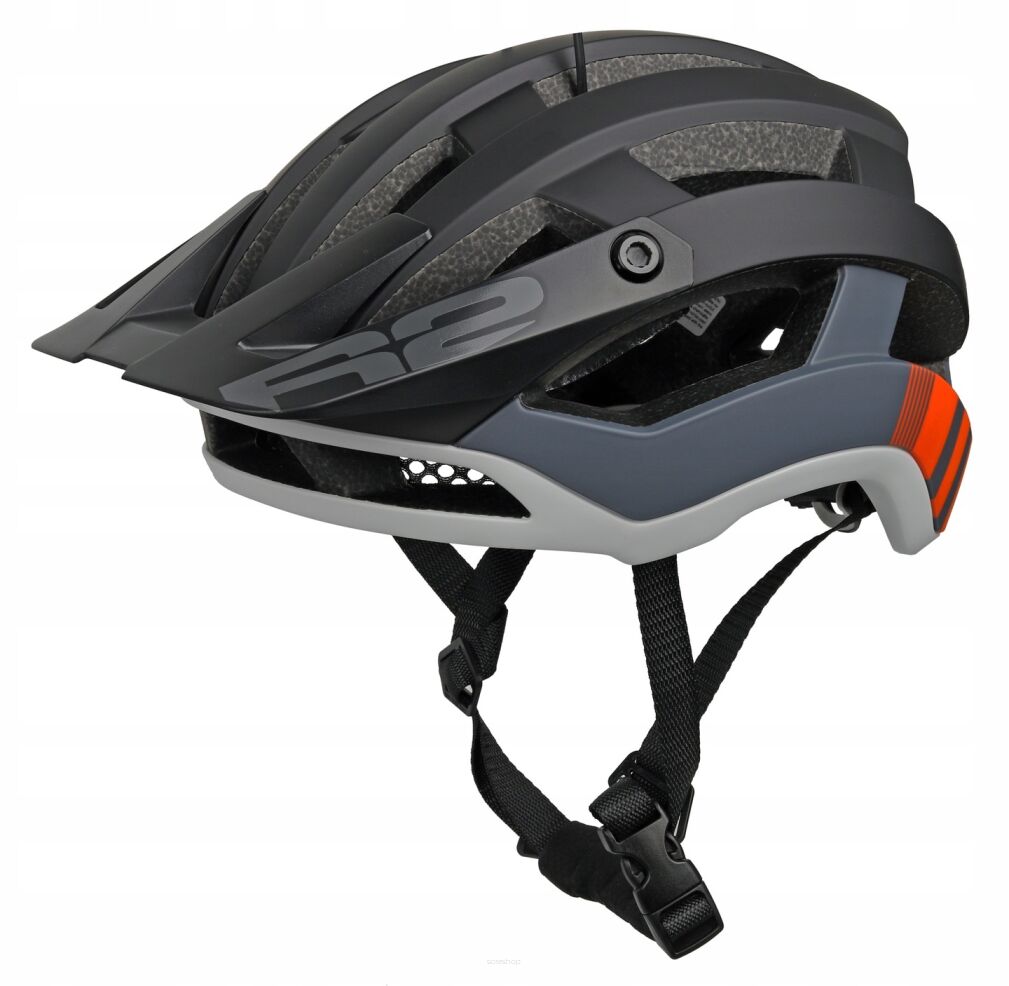 Kask rowerowy MTB R2 Cross M (55-59cm) Black