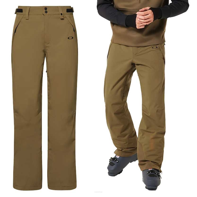 OAKLEY Spodnie narciarskie męskie Best Cedar RC Insulated Khaki S