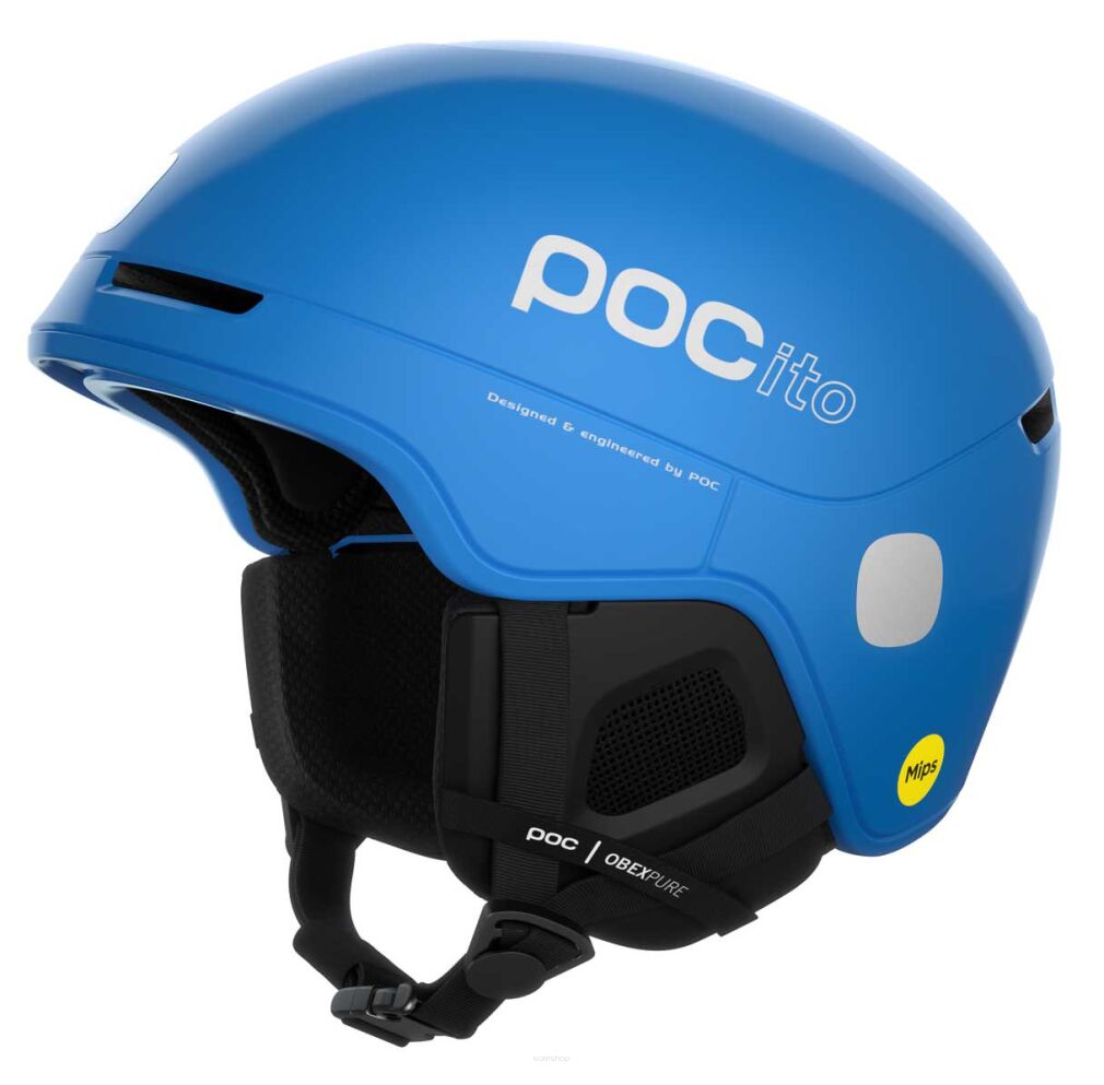 POC Kask narciarski dziecięcy POCito Obex MIPS BLUE 51-54cm