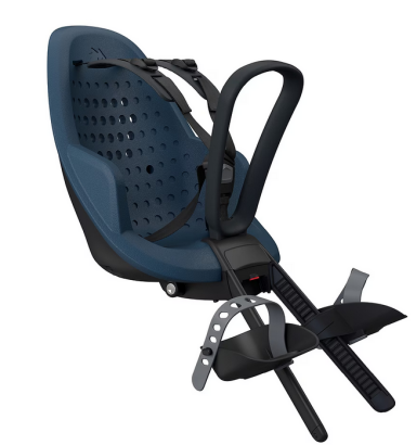 Thule Yepp 2 Mini  mocowany z przodu fotelik rowerowy niebieski majolica