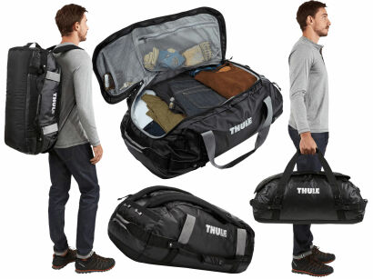 Torba podróżna turystyczna Plecak Thule Chasm Duffel black 70L