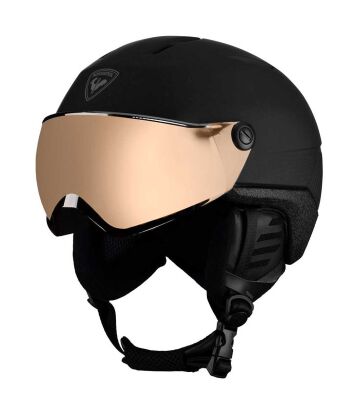 Kask narciarski z szybą ROSSIGNOL FIT VISOR Impacts Black S2 L/XL