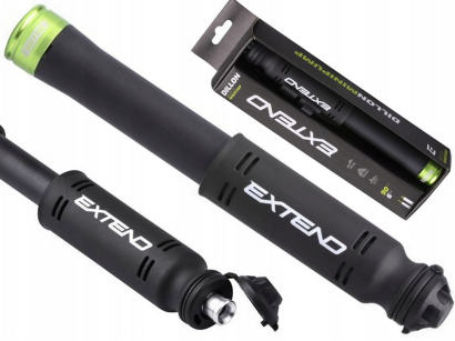 Mini pompka rowerowa Dema Extend DILLON AV/FV/DV black - green