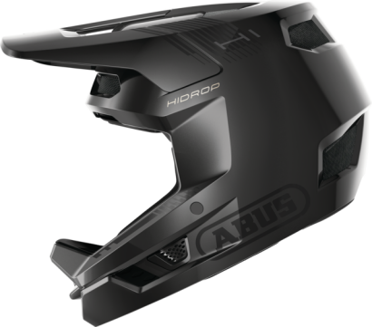 Kask rowerowy fullface ABUS HiDrop shiny black M (57-58cm)