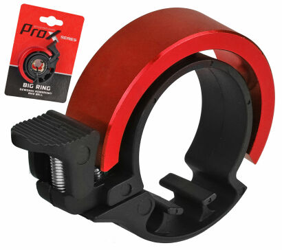 Dzwonek rowerowy PROX BIG RING L02 alu czerwony
