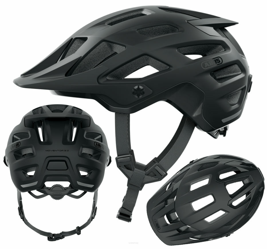 Kask rowerowy ABUS MOVENTOR 2.0 velvet black L (57-61cm)