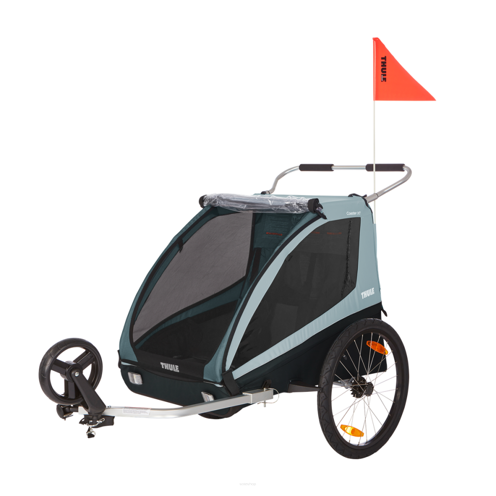 Przyczepka rowerowa Thule Coaster XT blue (1 lub 2 osobowa)