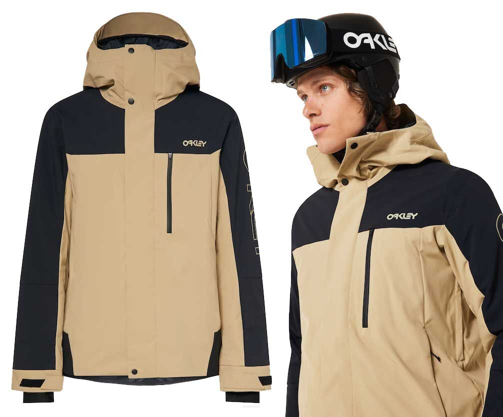 OAKLEY Kurtka narciarska męska TNP TBT Insulated Pebble M