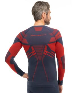 Bluza termoaktywna męska Brubeck Dry nieb/czer L - 3