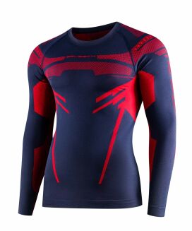 Bluza termoaktywna męska Brubeck Dry nieb/czer L - 4