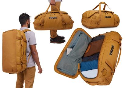 Torba podróżna turystyczna Plecak THULE CHASM Golden 70L