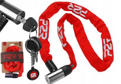 Zapięcie łańcuch P2R AVENIR 4x1100mm red