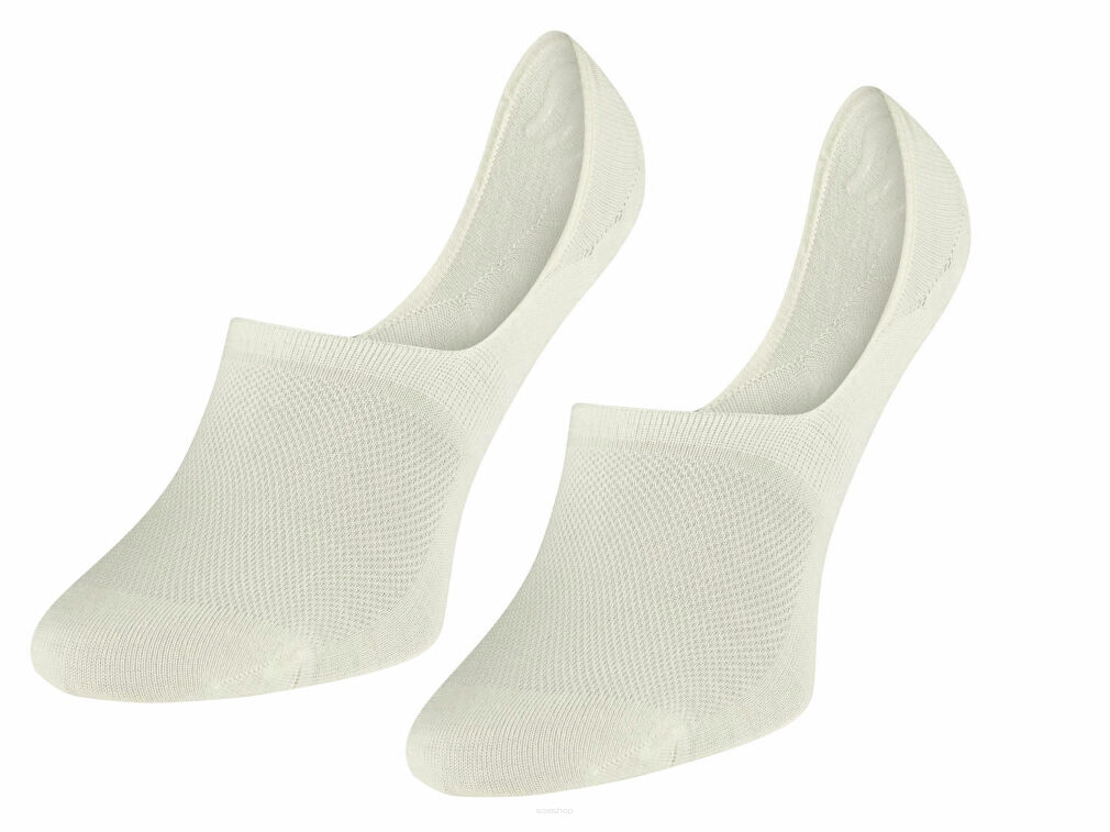 Stopki BRUBECK MERINO WOOL unisex kremowe 41-43