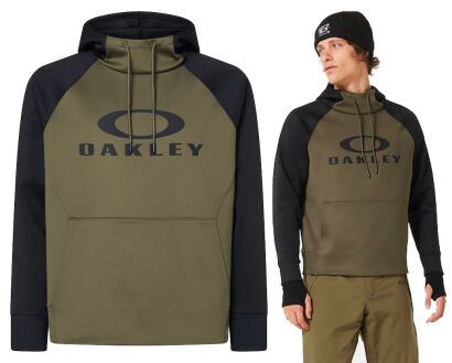 OAKLEY Bluza SIERRA DWR FLEECE HOODY 2.0 khaki S