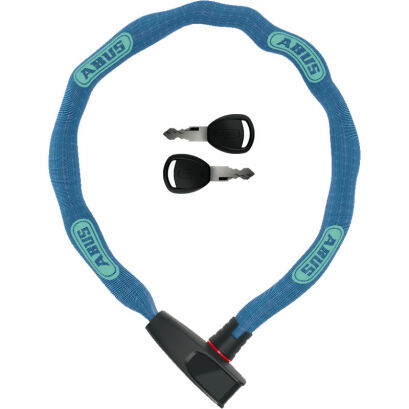 Zapięcie rowerowe łańcuch ABUS CATENA 6806K/85 neon blue